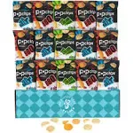 Pop Chips Variety Pack – 15 Individual Chips Packets – 6 Sea Salt, 6 BBQ, 3 Sour Cream Chips Packs, 0.8 Ounce Bags – Safe and Delicious Pop Chips –