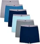 Fruit of The Loom Men's Knit Boxers, Assorted 6 Pack