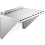 GRIDMANN NSF Stainless Steel 18" x 24" Kitchen Wall Mount Shelf Commercial ...