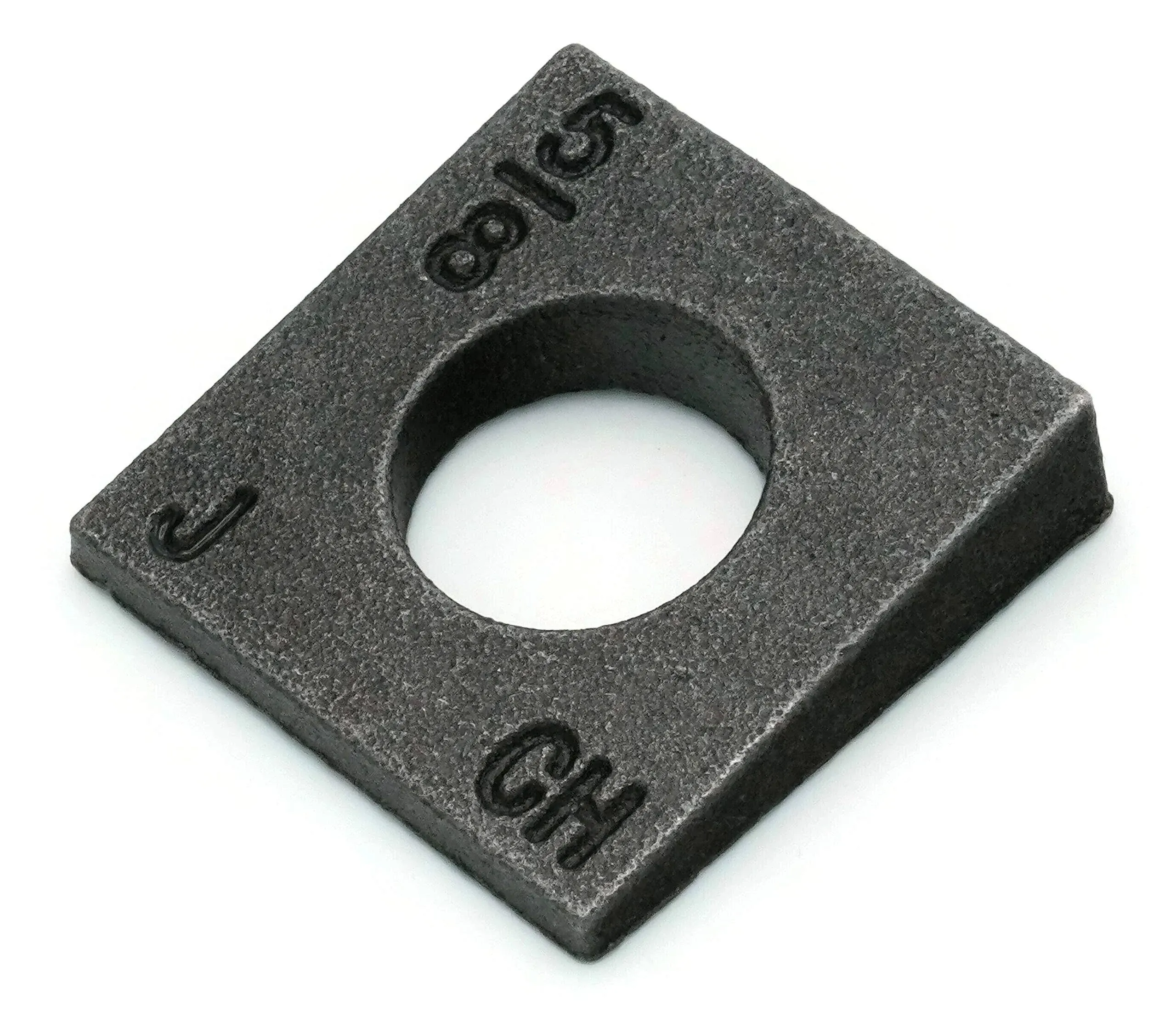 Beveled Square Washers Malleable Plain Iron Washers - Sizes 3/8&#034; - 1-1/2&#034;