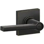 Schlage J40-SOL-COL Solstice Privacy Door Lever Set - Bronze