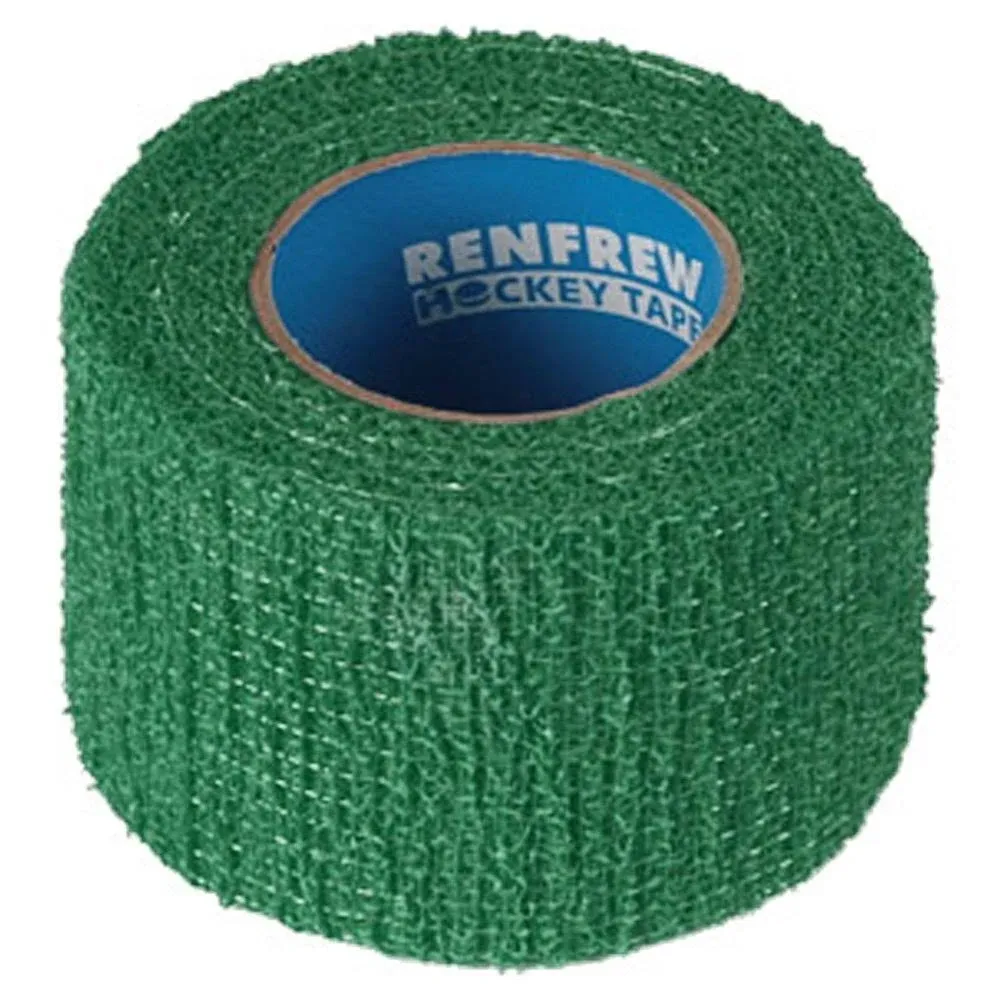 Renfrew Stretchrap Grip Tape Scapa Hockey Stick, 1 Roll (1.5"/6yds, Green)