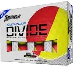 Srixon Q-Star Tour Divide Golf Balls - Red/Yellow