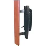 Prime-Line 142250 Black Metal Outdoor Patio Door Handle Set 9 L x 2-1/2 W in.