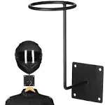 ILM Helmet Holder Rack Hook Helmts Stand Wall Mount Jacket Hanger Motorcycle ...