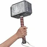 CoserWorld Halloween Hammer Cosplay Weapons, PU Battle Foam Axe Great for LARP Birthdays Gift