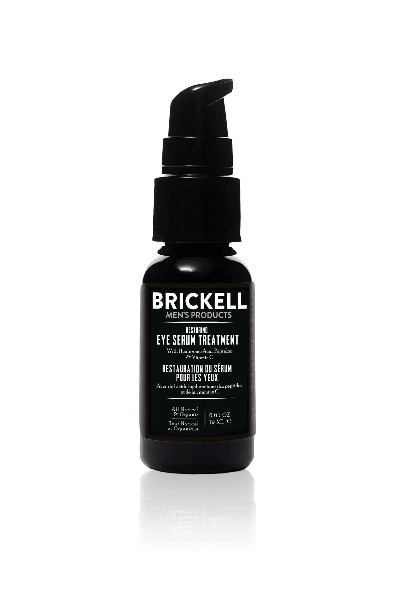 Brickell Men's Restoring Eye Serum Treatment For Men Natural And Organic Eye SE