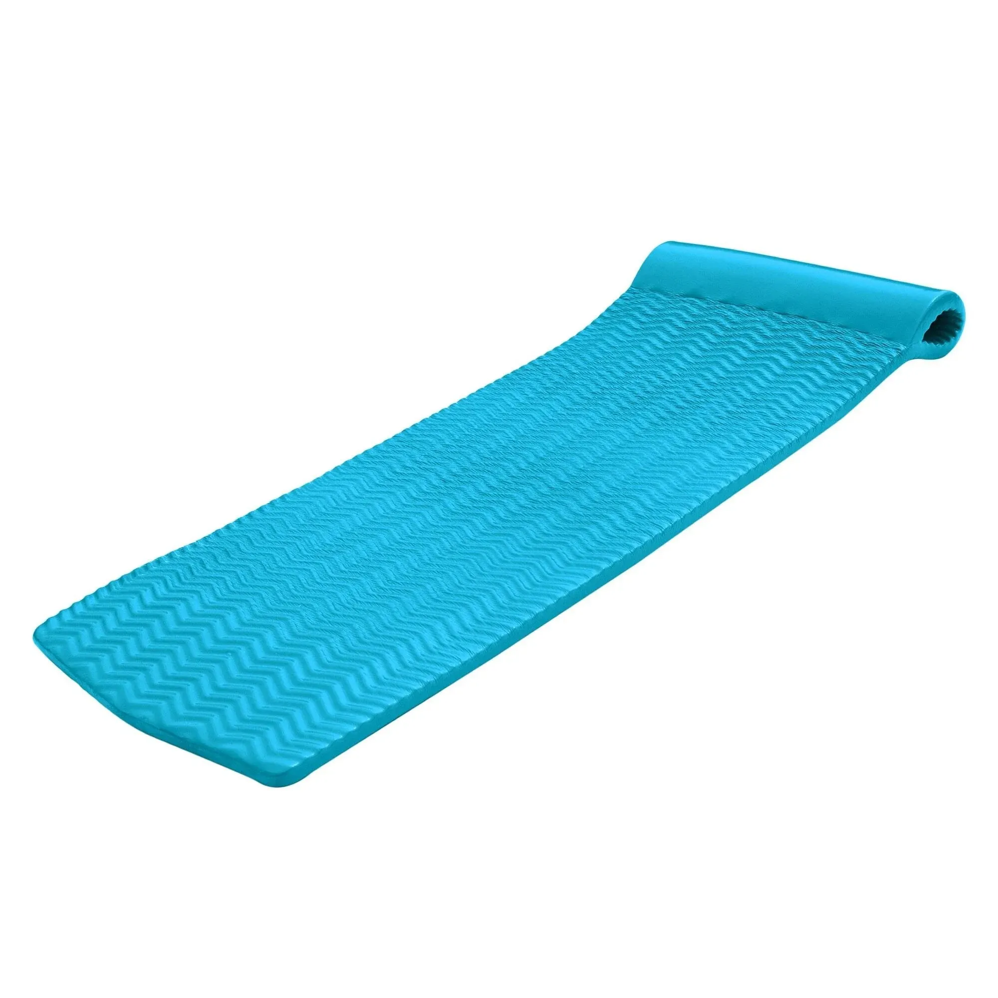 TRC Recreation Serenity 1.5&#034; Thick Vinyl Swimming Pool Float Mat, Tropical Teal