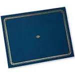 Gartner Studios Certificate Holders, Blue/Gold, 6/Pack (35005) | Quill