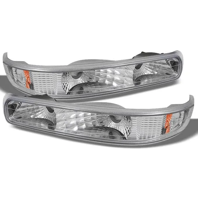 AKKON - for 1999-2002 Silverado 00-06 Tahoe Suburban Clear Bumper Parking Turn ...