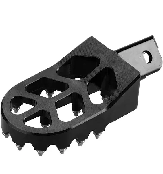 Foot pegs- Dirt Pit Bike Footpegs Compatible with CRF50 CRF70 CRF110 XR50 XR70 XR110 Pit Bike Chinese Stomp Lucky MX Tao Tao Coolster Orion WPB Thumpstar Demon X Bosuer KAYO Piranha M2R