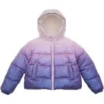 Rokka&Rolla Girls' Heavyweight Sherpa Lined Puffer Jacket