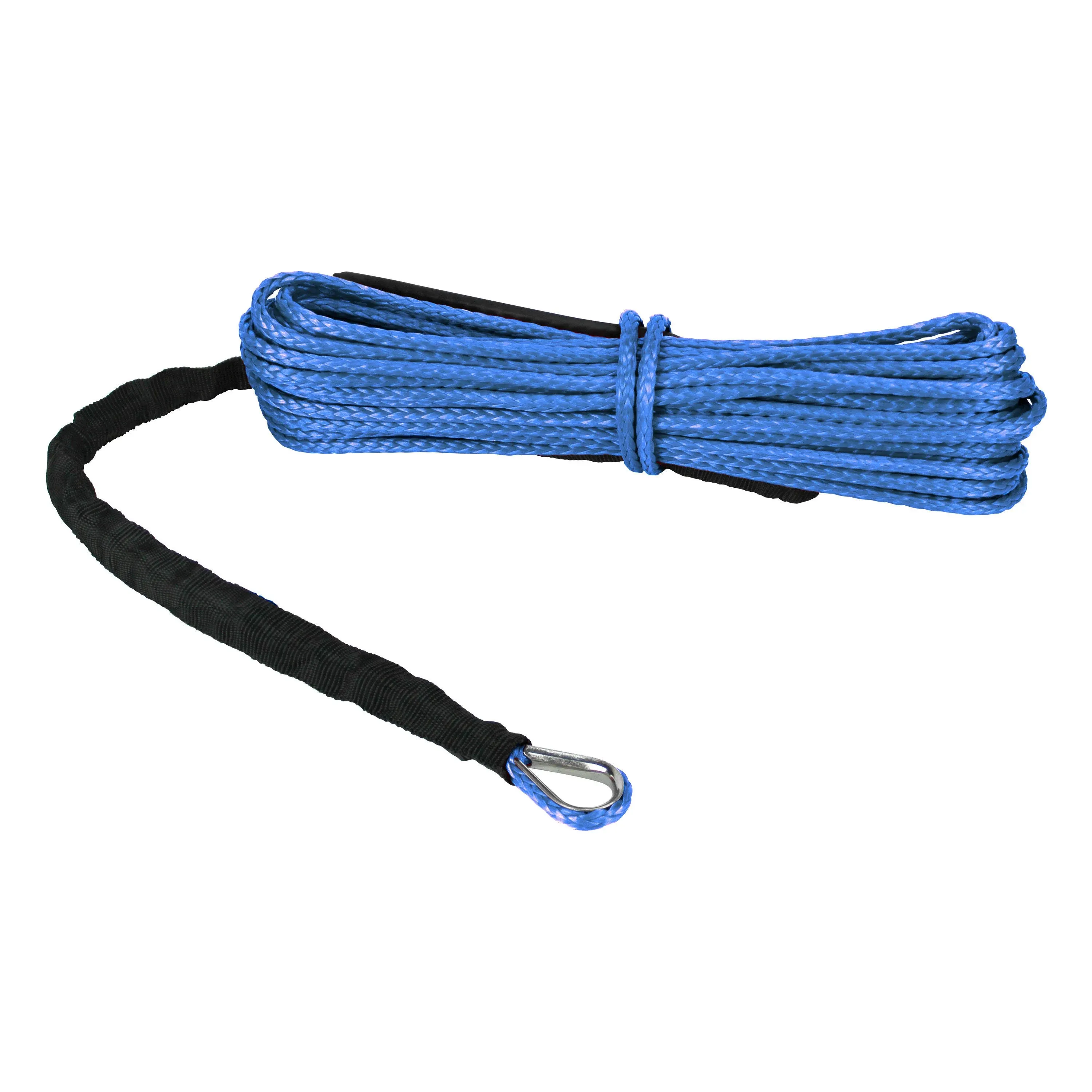 Extreme Max 5600.3078 "The Devil\'s Hair" Synthetic ATV / UTV Winch Rope - Blue