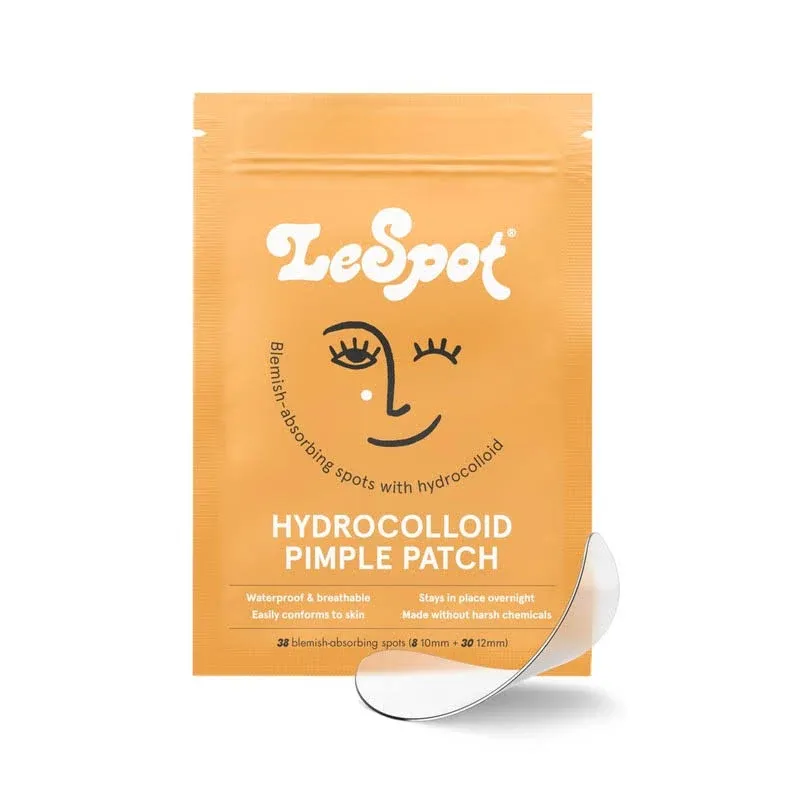 LeSpot Pimple Patches for Face – Effective & Invisible Hydrocolloid Acne Patches ...