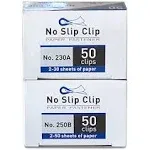 OfficeGoods No Slip Clip Refills - Binds Up to 50 Pages - Reusable - Works with