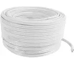 Rockville MARINE 14G100 OFC 14 Gauge 100 Foot 100% Copper Speaker Wire White