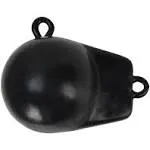 Extreme Max 3006.6726 Coated Ball-with-Fin Downrigger Weight - 6 lbs.