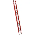 Louisville FE3228-E03 Extension Ladder, Fiberglass, 14 ft, iA