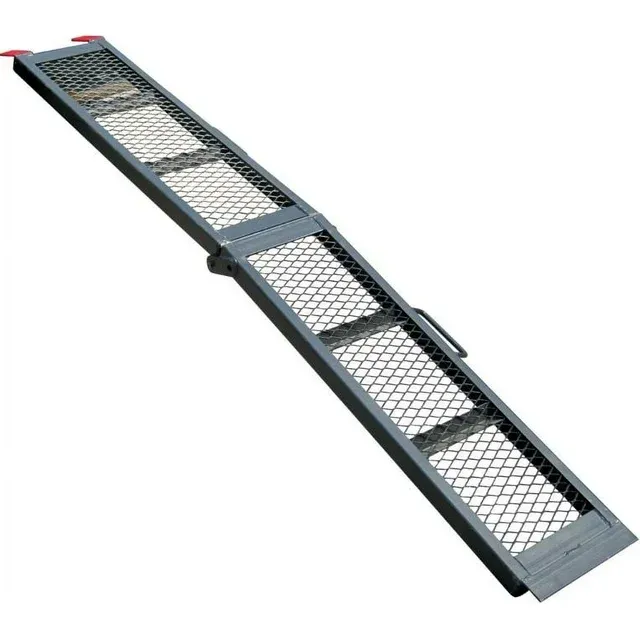 Maxi Trac Center Folding Steel Ramp - Single