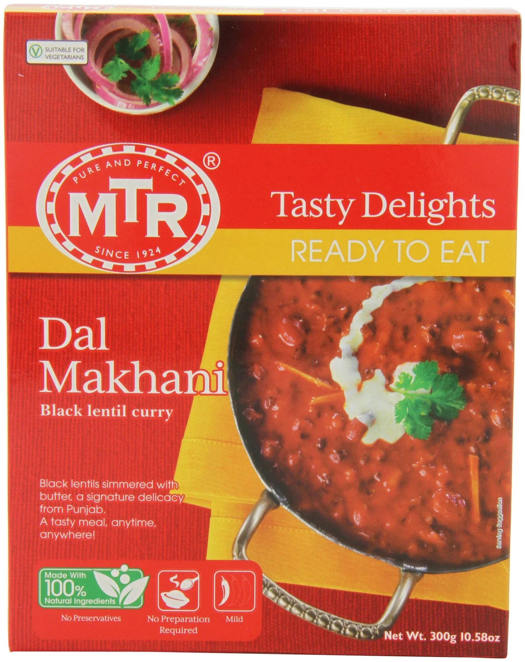 Mtr Dal Makhani 10.58-Ounce Boxes (Pack of 10)