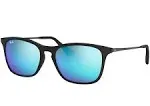 Ray-Ban Junior RJ9061SF Sunglasses - Rubber Black (700555)