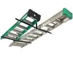 Double Ladder Ceiling Rack, Hi Port 2 Garage Storage and Organizer, Hanger Mount