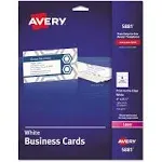 Avery Print-to-the-Edge MicroPerf Business Cards