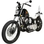 M Massimo NAJA Motor Motorcycle, Massimo Motorcycle, Timeless Taste V-Twin Engine 249cc, Top Speed 65+, Handsewn Leather Seats to Chrome Electroplated Parts, 5-Speed street legal motorcycle