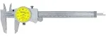 Mitutoyo 505-732 Dial Caliper, 1 mm per Rev, 0-150 mm Range, 0.01 mm Accuracy, 11 Inches & Above