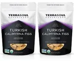 Terrasoul Superfoods Organic Turkish Smyrna Figs, 4 lbs 2 Pack - No Added Sugar Unsulphured Perfectly Dried