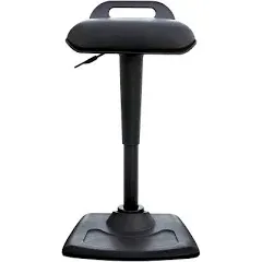 Vari Active Seat - Adjustable Ergonomic Standing Desk Chair for Adults - Portable Home Office Furniture, Comfortable Wobble Stool with Dynamic Range of Motion - Fully Assembled