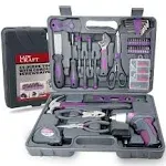 Werktough 44PCS 3.6V/4V Cordless Screwdriver Tool Kit Set Pink Color Tools Lady