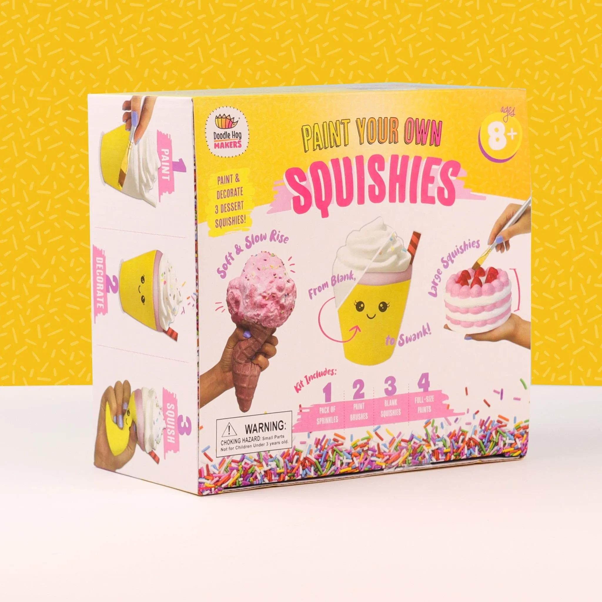 DIY Dessert Paint Your Own Squishies Kit! Arts and Crafts for Girls