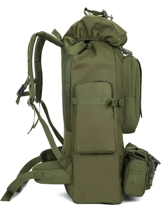 King'sGuard 100L Camping Hiking Backpack Molle Rucksack Military Camping Backpacking Daypack