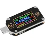 MakerHawk TC66C USB Tester Bluetooth USB C Power Meter USB Voltage Meter Type-C Current and Voltage Monitor, USB Safety Tester, PD Battery Capacity