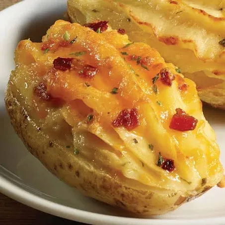 Cheddar Bacon Twice Baked Potatoes, 8 count, 5 oz each from Kansas City Steaks