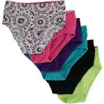 Fruit of The Loom Girl's Breathable Micro Mesh Briefs Underwear (6