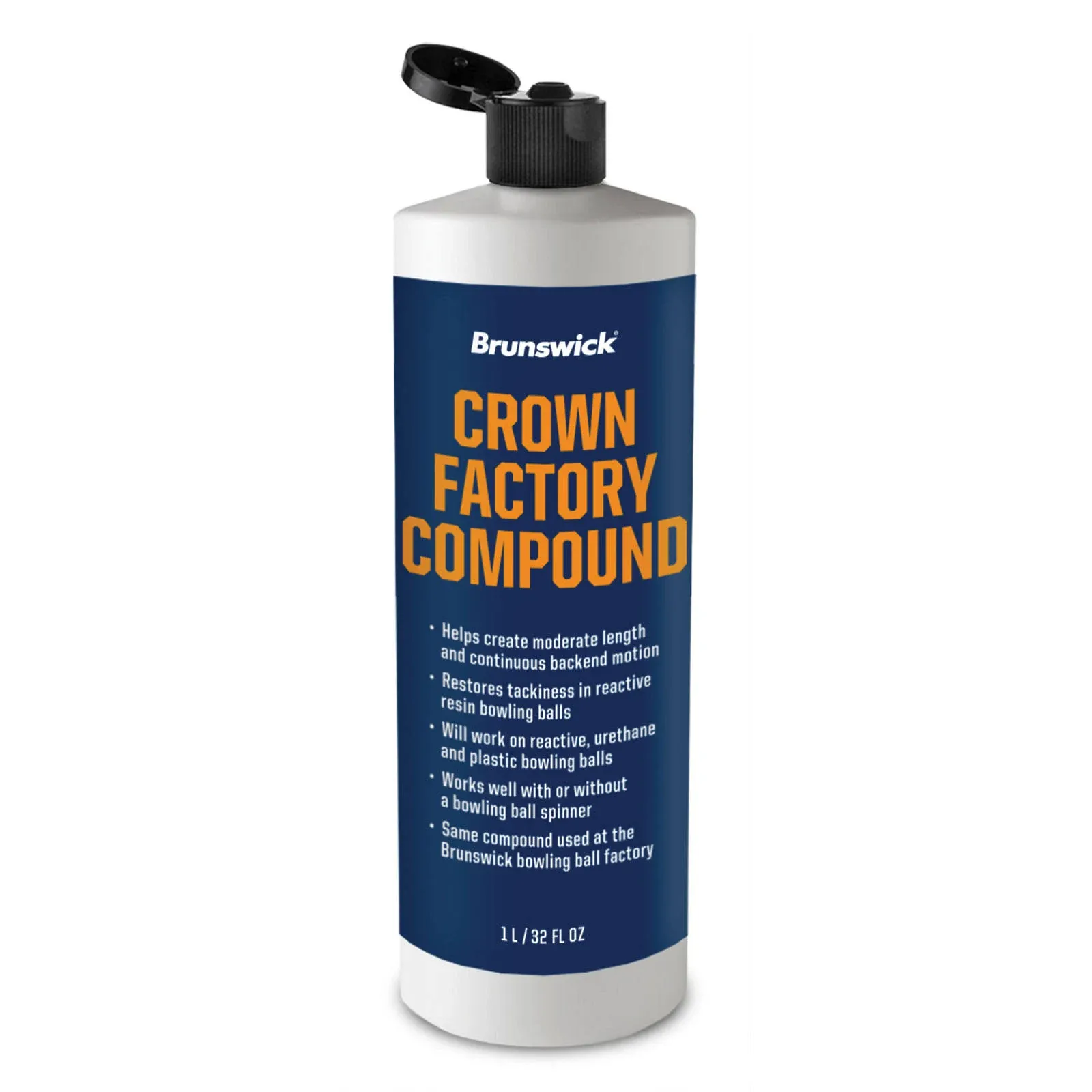 Brunswick Crown Factory Bowling Ball Compound 32oz - Free Shipping!