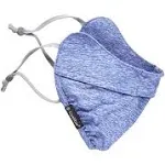 Coolibar Zenith UV Half Mask UPF 50+, Aura Blue Heather / S/M