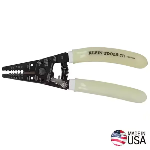 Klein Tools High-Visibility Klein-Kurve Wire Stripper/Cutter 11055GLW