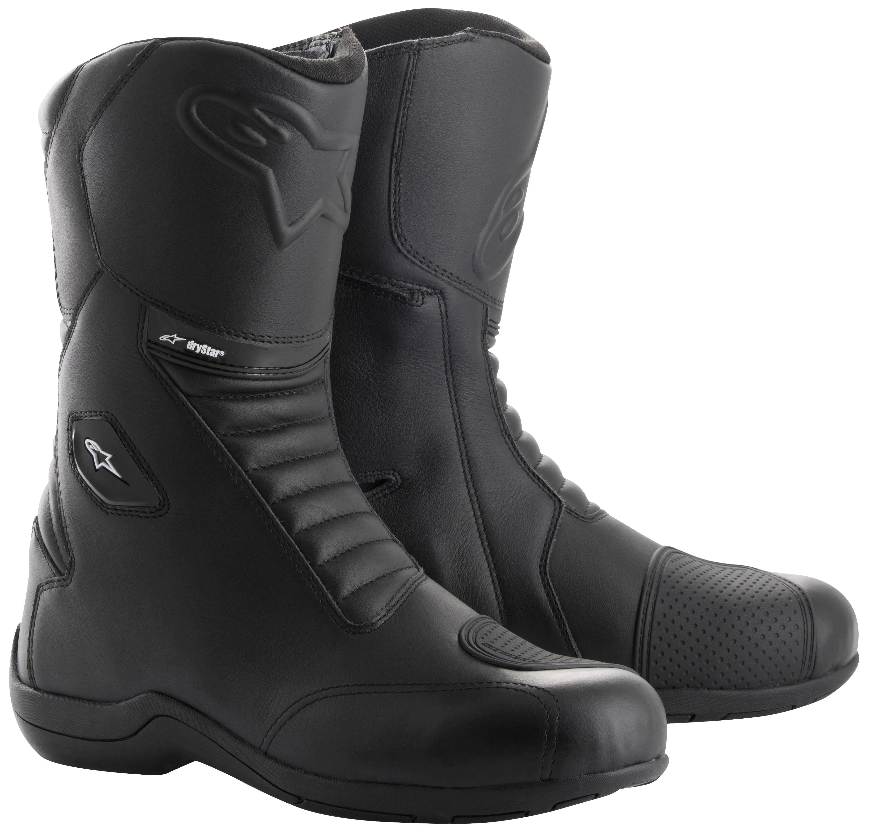 Andes V2 Drystar Street Riding Boots Black US 12.5 Alpinestars 2447018-10-48