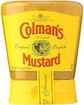 "Colman's Squeezy Mustard 5.3oz (Pack of 2) | Hot & Tangy | Grilling, Dips, Dressings, Marinades |"