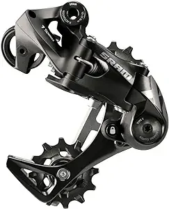 SRAM X01 DH Rear Derailleur - 7-Speed, Medium Cage, Black, with Clutch, A3