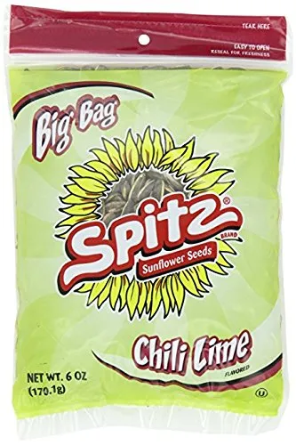 Spitz Cracked Pepper Sunflower Seeds (Chilli lime)