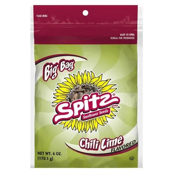 Spitz Cracked Pepper Sunflower Seeds (Chilli lime)