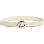 Madewell Puffed Buckle Leather Belt