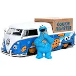 Sesame Street Cookie Monster 1962 Volkswagen Bus with Figure