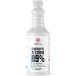 Isopropyl Alcohol 99% - 1 Quart - Perfect for Small-Scale Sanitizing, Medical Use, and Equipment cleaning.