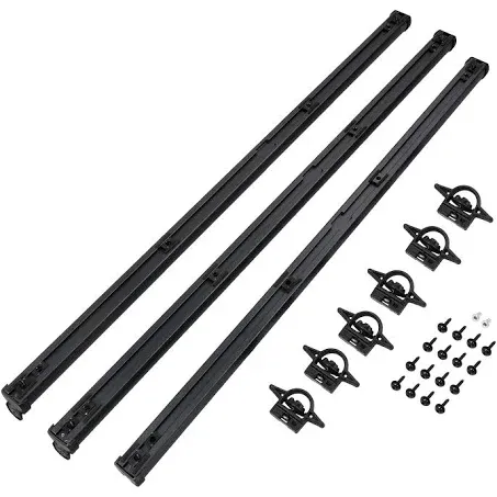 Trail Rail System Truck Bed Tie Down Rail Compatible with 2020-2023 Jeep Gladiator Replace# 82215956