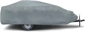 Budge® RVRB-63 - ProTECHtor™ Pop-Up Trailer Cover (Gray, Up to 18&#039;)